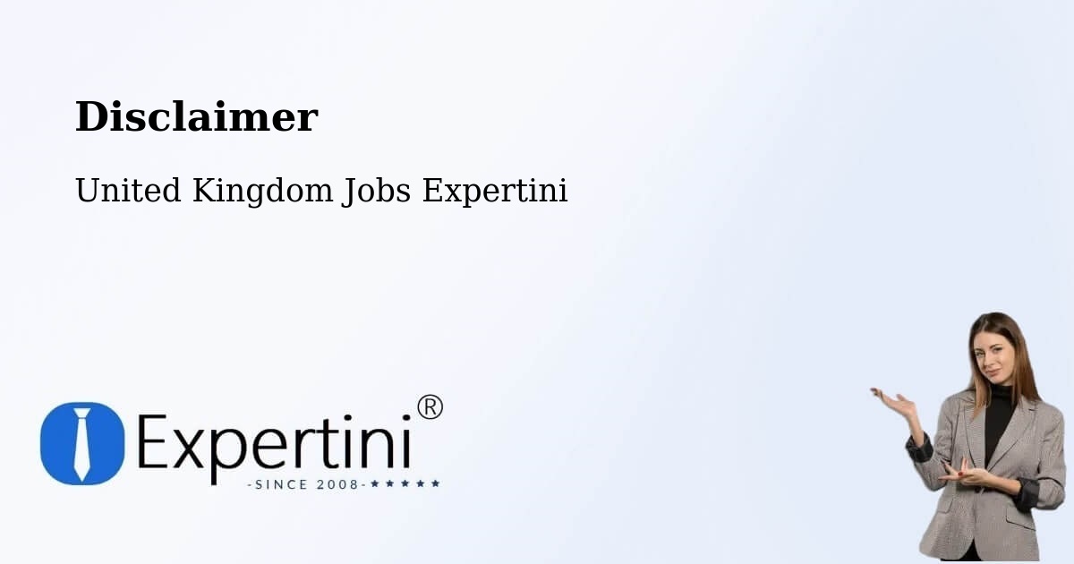 Disclaimer – Denmead - United Kingdom Jobs Expertini